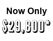 Now Only $28,750* 