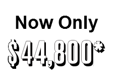 Now Only $43,125* 